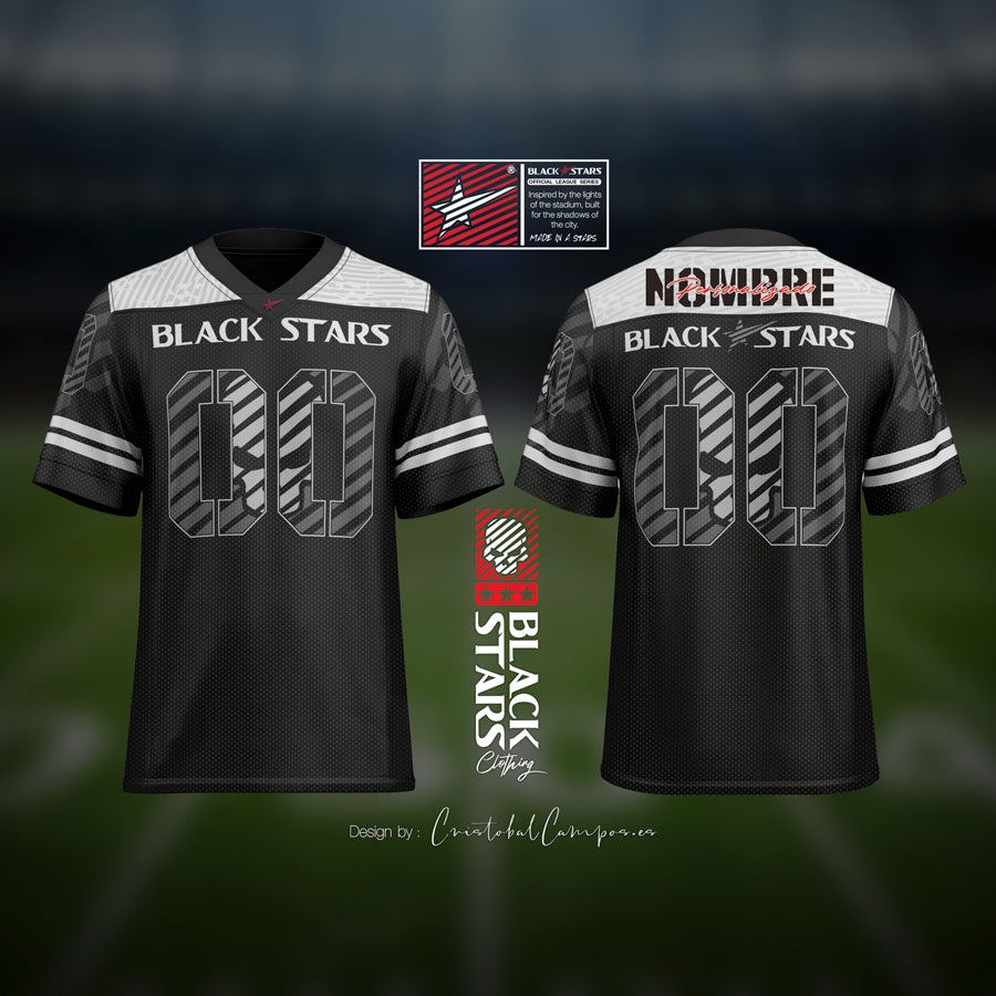 Camiseta NFL Black Stars Casual