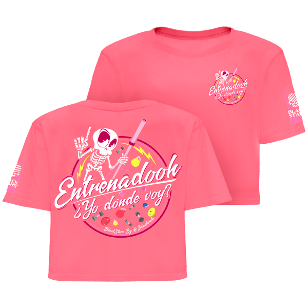 Camiseta mujer entrenador yo dónde me voy Imagen secundaria del producto