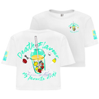 Camiseta mujer crop top Death Flavour