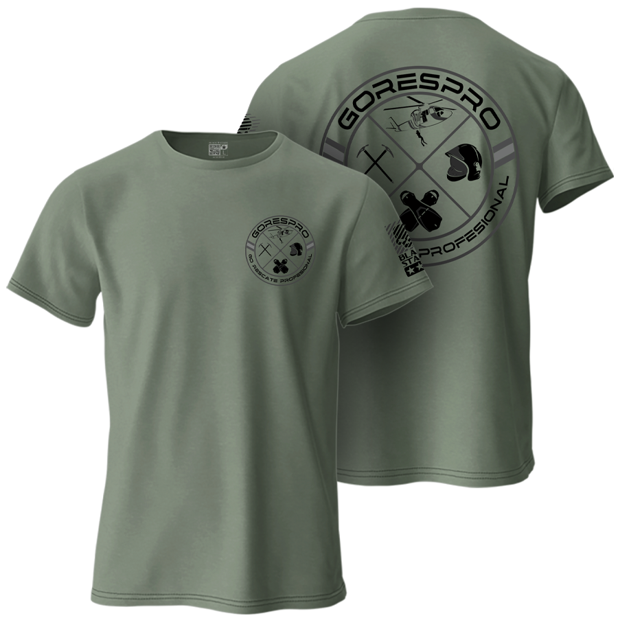 Camiseta Gorespro Black Stars