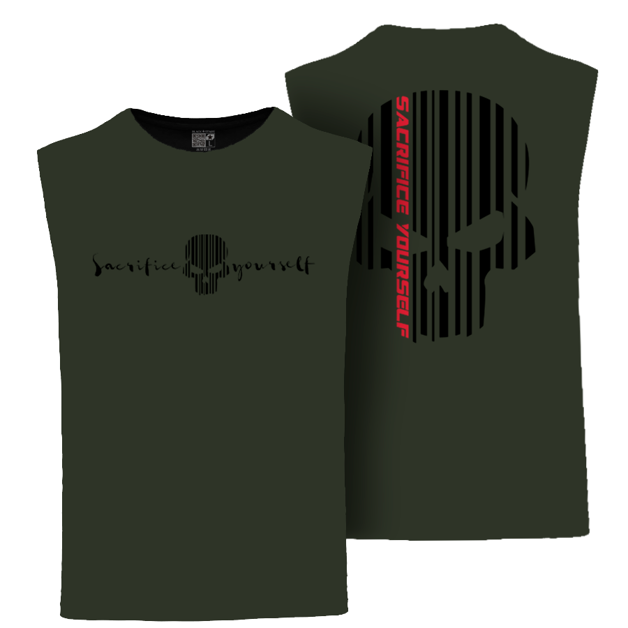 camiseta sin mangas Sacrifice yourself