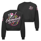 Sudadera Mujer Crop top entrenador dónde voy yo